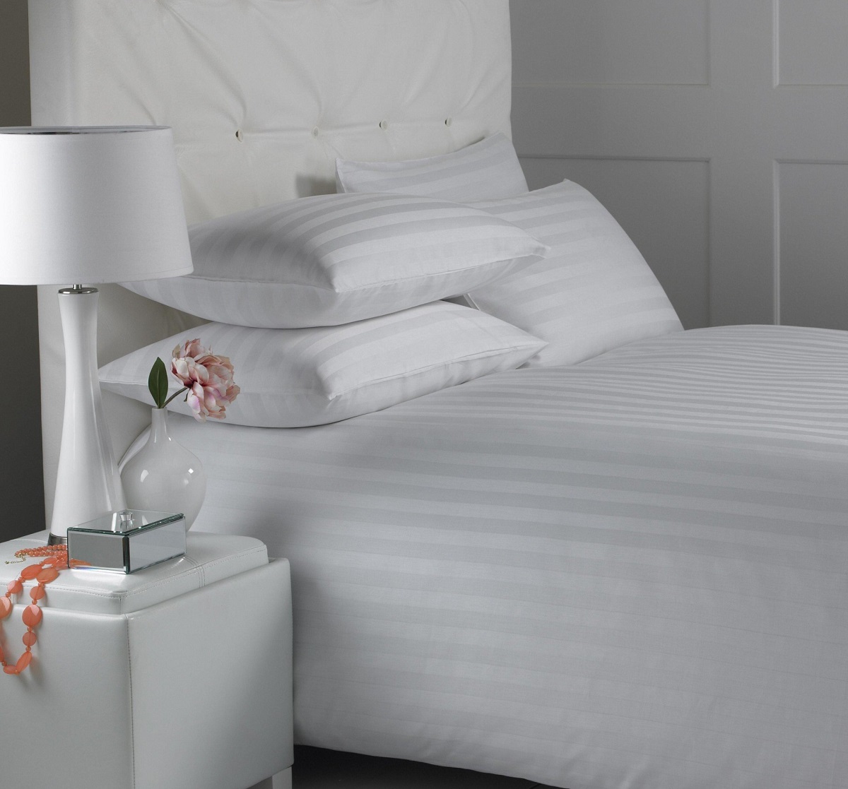 Белое постельное белье как в отелях