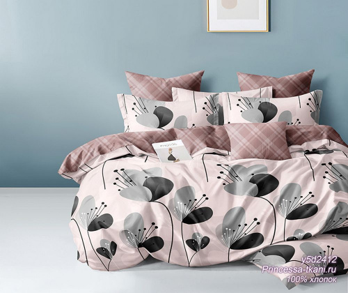 КПБ Поплин на резинке Арт. y5d2412