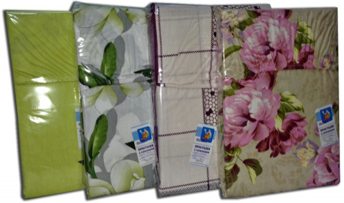 Простынь Поплин на резинке